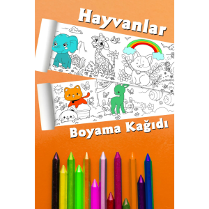 2,5 Metre Dev Boyama Rulosu